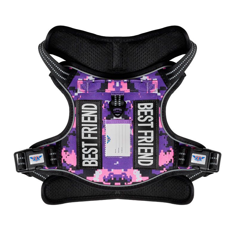 Peitoral Lopetudos EliteGear1, G, Roxo Camuflado 2 lp-pteg-ggcprp1